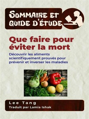 cover image of Sommaire Et Guide D'Étude &#8211; Que Faire Pour Éviter La Mort